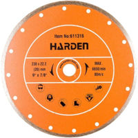 Набор головок, бит, насадок Harden 611316 Disc diamantat pentru gresie si faianta 230x22.2mm Industrial