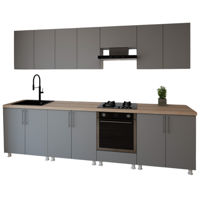 Мебель для кухни Smartex (30125) K3 300сm Grafit