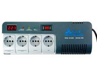 Stabilizer Voltage Ultra Power AVR-1012,  1000VA/600W, Output sockets: 4 × Schuko
