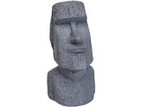 Статуя "Фигура Моаи" 55X27cm, керамика, серый