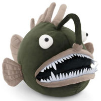 Jucărie de pluș Orange Toys OT5021/35A плюш Green Anglerfish 35