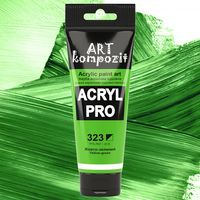Краска акриловая Art Kompozit, (323) Желто-зеленый, 75 мл