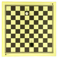 Настольная игра miscellaneous 5241 Tabla sah/dame carton 50 cm, CHTX55PH yellow/brown глянец