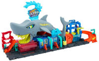 Машина Hot Wheels HTN82 City Ultra Shark Car Wash Track