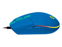 Gaming Mouse Logitech G203 Lightsync, Optical, 200-8000 dpi, 6 buttons, Ambidextrous, RGB, Blue USB