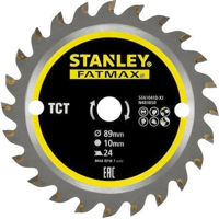 Диск отрезной Stanley STA10410-XJ FatMax TCT Multisaw 89mmx10x24T