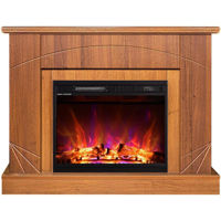 Șemineu electric ArtFlame Madeira & Lorance color, 850x1100x270 mm, Nuc