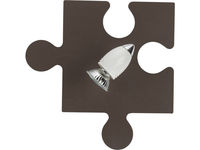 Бра PUZZLE коричн 1л 6396