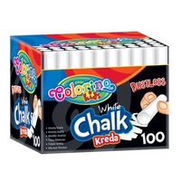 Белые мелки 100 шт. Colorino
