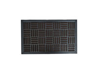 Covoras pentru antreu 45X75cm Luance Manhattan, PP/cauciuc, gri inc