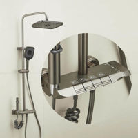 Panou de duș Mona C-0 Gun Grey