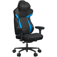 Ergonomic Gaming Chair ThunderX3 CORE RACER Blue, User max load up to 150kg / height 170-195cm