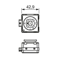 Автомобильная лампа Bosch D3S Xenon HID 42V 35W PK32d-5 (carton) (1987302907)