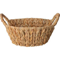Короб для хранения H&S 50944 impletit din trestie 30x26x11cm, cu manere