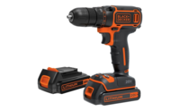 Вurghiu șurubelniță Black & Decker 20V cu baterie de rezervă.