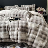 Домашний текстиль Relaxe Home Комплект постельного белья Puffed Dreams 200x230 см Smoke