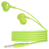 XO earphones, S6 Candy music, Green