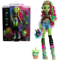 Кукла Barbie HRP81 Set de joc Monster High Venus McFlytrap, cu accesorii