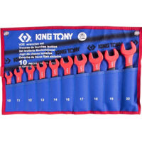 Ключ гаечный King Tony 12FVE10MRN ключи рожковых VDE изолированные 10-22мм, 10 предм