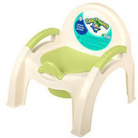 Oală Бытпласт 45663 Горшок-стульчик Пластишка 30x30x30cm