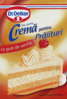 Крем ванильный Dr.Oetker, 60г