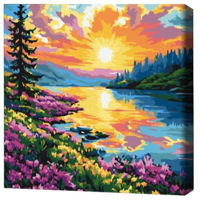 Tablou pe numere BrushMe BS54233FC 40х50cm (fără cutie) Culorile primăverii