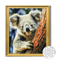 Картина по номерам Art Gallery GA87268 Mozaic cu diamante 40x50cm Koala