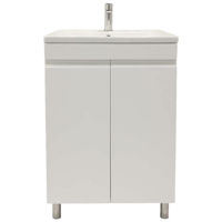 Шкаф под умывальник Bayro Studio Duo под умыв. Argo 500 белый мат