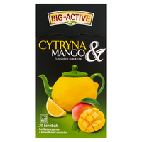 Чай черный Big Active with Lemon & Mango, 20 шт