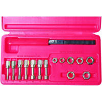 Набор ручных инструментов JTC JTC-3916 для восстановления резьбы (метрический) М6-М12 15ед.