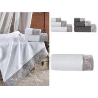 Домашний текстиль Ellia Soft 54927.2 Prosop 50x90cm Marco, 100% cotton (2 culori)