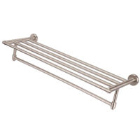 Полка для ванной Uniplast SBH066 Прямоугольная ванна из нержавеющей стали, 1 уровень (58 x 20 см)