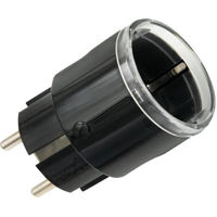 Розетка электрическая Shelly Plus Plug S Black (3800235265628)
