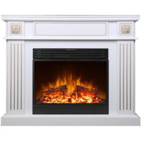 Șemineu electric ArtFlame Napoleon & Mirabella, 998x1280x330 mm, Alb