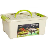 Игрушка Mideer MD1213 Set de joacă cu figurine de dinozauri, 24 buc.