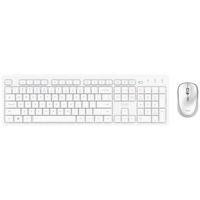 Клавиатура + Мышь Trust ODY II Wireless Silent Keyboard and Mouse Set, White