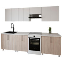 Мебель для кухни Smartex (30033) K1 280cm Alb+Stejar Deschis