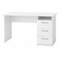 Офисный стол Mashtab 11246 Masa cu 3 sertare (1200x600x750) Alb