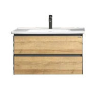 Шкаф под умывальник Martat Rino 100 cm (oak/anthracite)