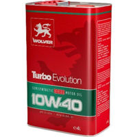 Масло Wolver 10W-40 Turbo Evolution CI-4/SL 4L ж/б