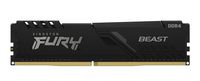 16GB DDR4-3600MHz  Kingston FURY Beast (KF436C18BB/16), CL18-22-22, 1.35V, Intel XMP 2.0, Black