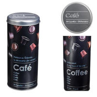 Container alimentare 5five 50138 Емкость металлическая D7.8x17.8cm Coffee
