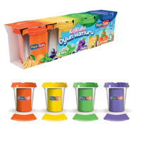 Set de creație Play Toys 4780 Set de plastilină în tub, parfumat, 4buc.