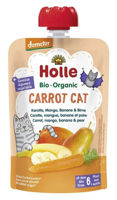 Пюре Holle Bio Carrot Cat груша, банан, манго и морковь (6+ мес) 100 г