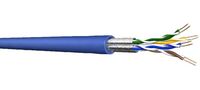 Cable FTP Cat.6  Draka, 23awg, 400MHz,  COPPER, 500M/CTN Blue color