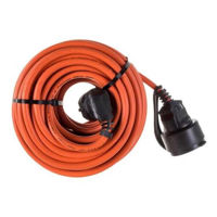 Prelungitor electric TEB Electrik 72340 Prelungitor cu o priza, 15m, 3х1,5mm², 16A, ІР44, oranj (800.815.100)