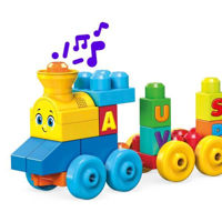 Set de construcție Fisher Price FWK22 Mega Bloks, Trenuleț muzical