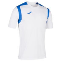 Одежда для спорта Joma T-Shirt Championship V Blanco-Royal M/C (2XS) 101264.207