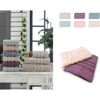 Домашний текстиль Promstore 46139 NewHome Полотенце банное 70x140cm NH Curly Strip, х/б