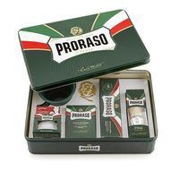 CLASSIC SHAVING METAL TIN SET